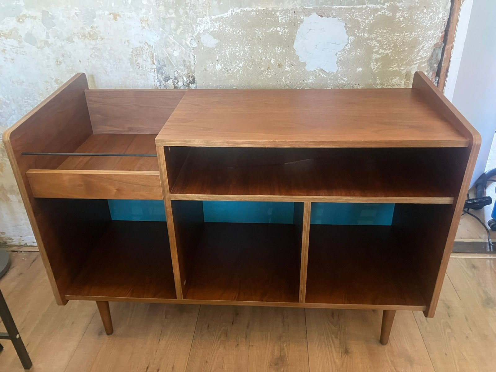 La Redoute Ronda platenkast, Met plank(en), Gebruikt, 100 tot 150 cm, Ophalen of Verzenden