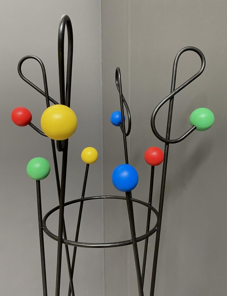 50's nr 2 Clef de Sol staande DESIGN kapstok Roger Feraud, Huis en Inrichting, Woonaccessoires | Kapstokken, Ophalen, Gebruikt