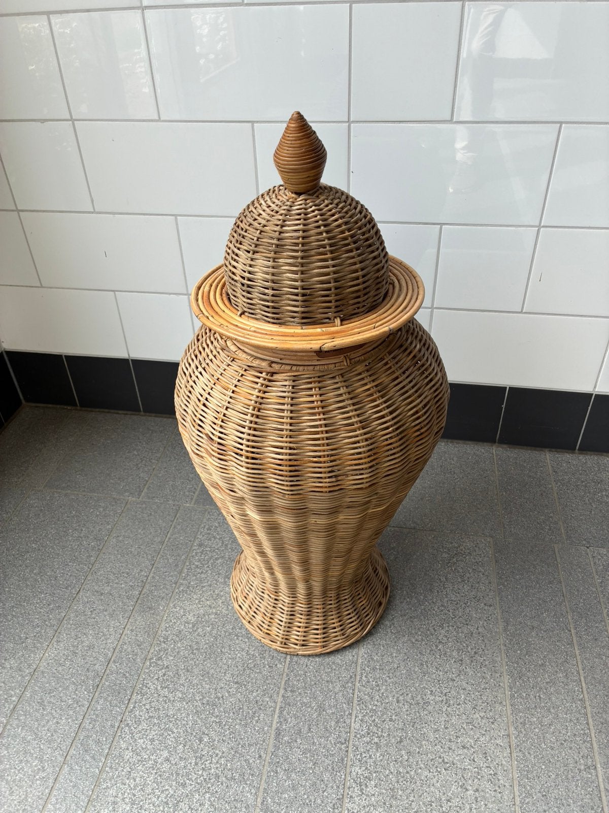 Riviera maison woonaccesoires, Ophalen, Zo goed als nieuw, Rond, Riet