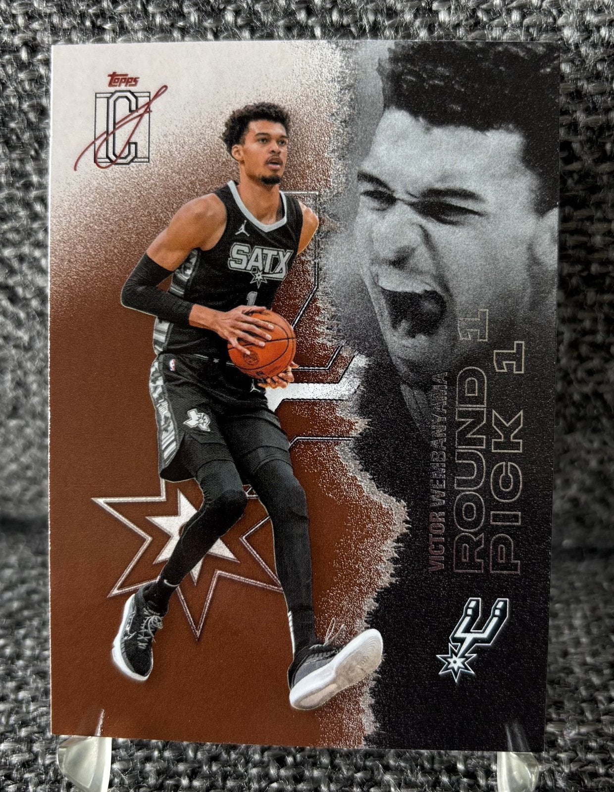 Victor Wembanyama San Antonio Spurs Topps Signature Cl. card, Verzenden, Nieuw