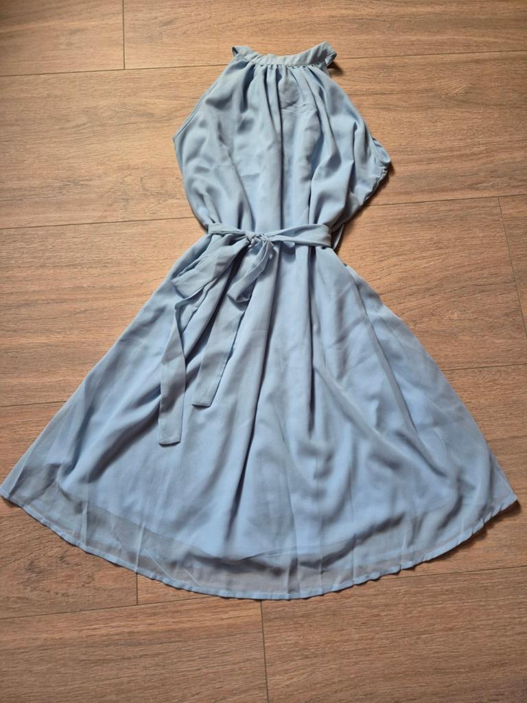 Dames babyblauwe zomerjurk, Maat 38/40 (M), Blauw, Nieuw, Ophalen of Verzenden