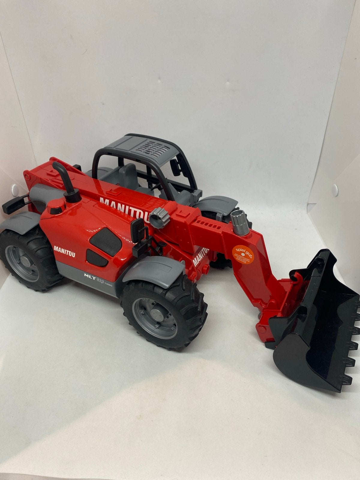 Bruder Manitou MLT 633 verreiker - Zo goed als nieuw, Info@brudertoyshop.com, Ophalen of Verzenden, Zo goed als nieuw, Bruder