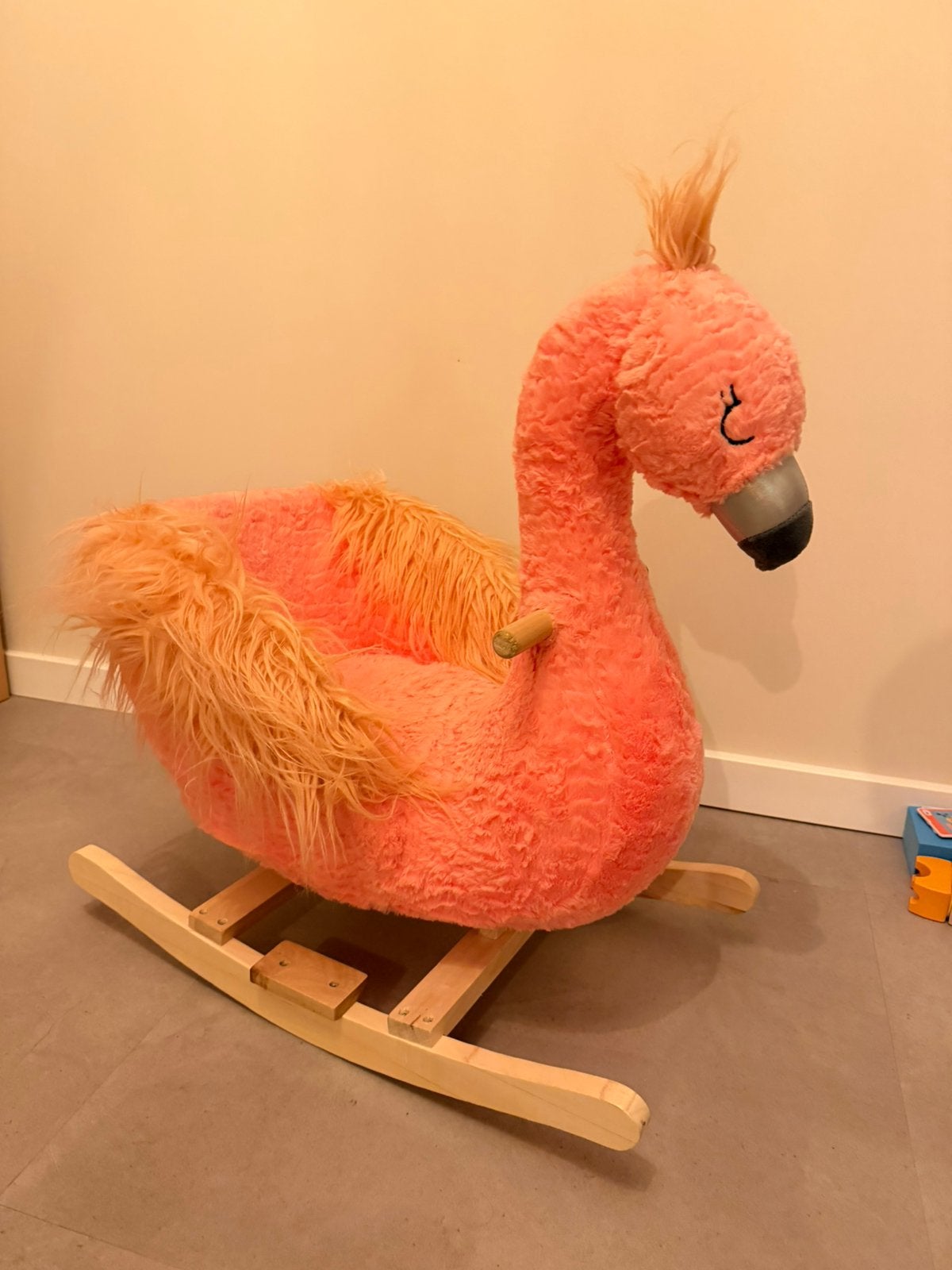 Hobbelpaard flamingo, Ophalen, Zo goed als nieuw
