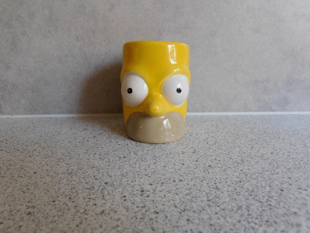 Eierdop Homer Simpson Berghoff TM&C 2008 FOX Matt Groening, Overige merken, Overige typen, Ophalen of Verzenden, Zo goed als nieuw
