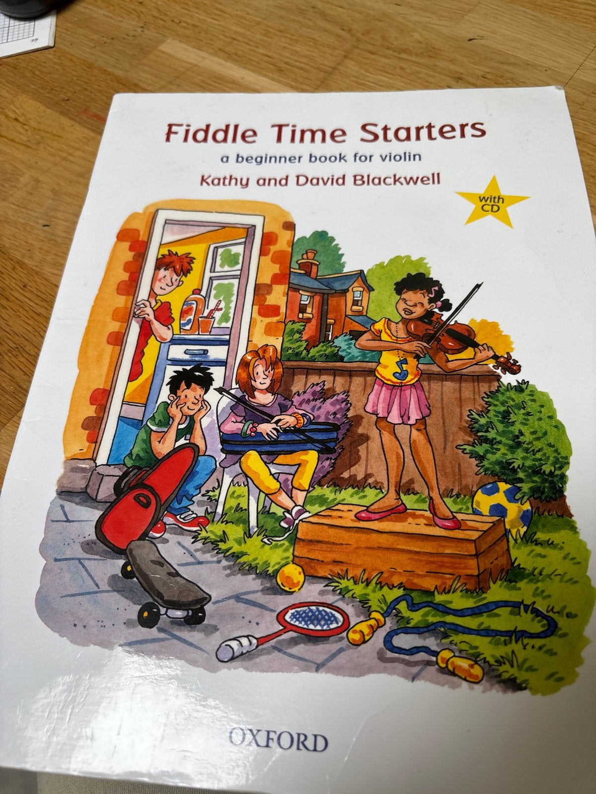 Fiddle Time Starters - Viool beginnersboek met CD, Ophalen of Verzenden, Gelezen, Instrument