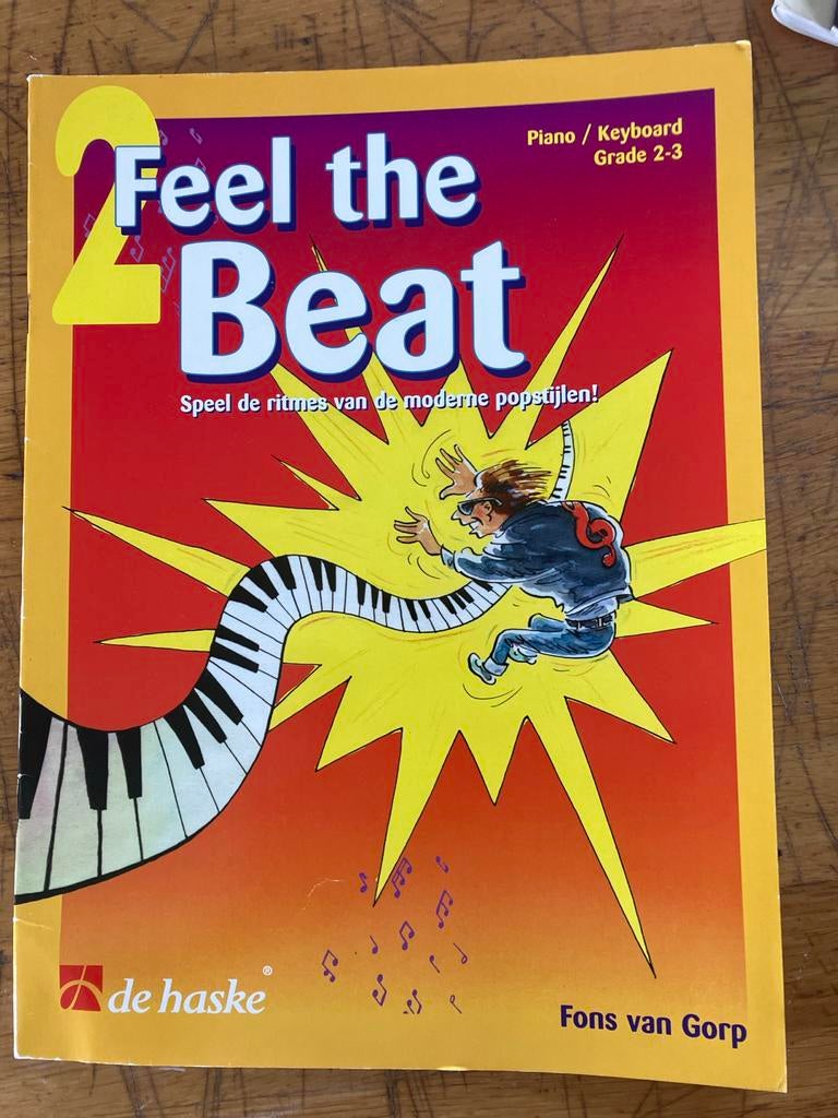 Feel the Beat 2 - Piano / Keyboard Grade 2-3, Muziek en Instrumenten, Ophalen of Verzenden, Gebruikt, Les of Cursus, Populair