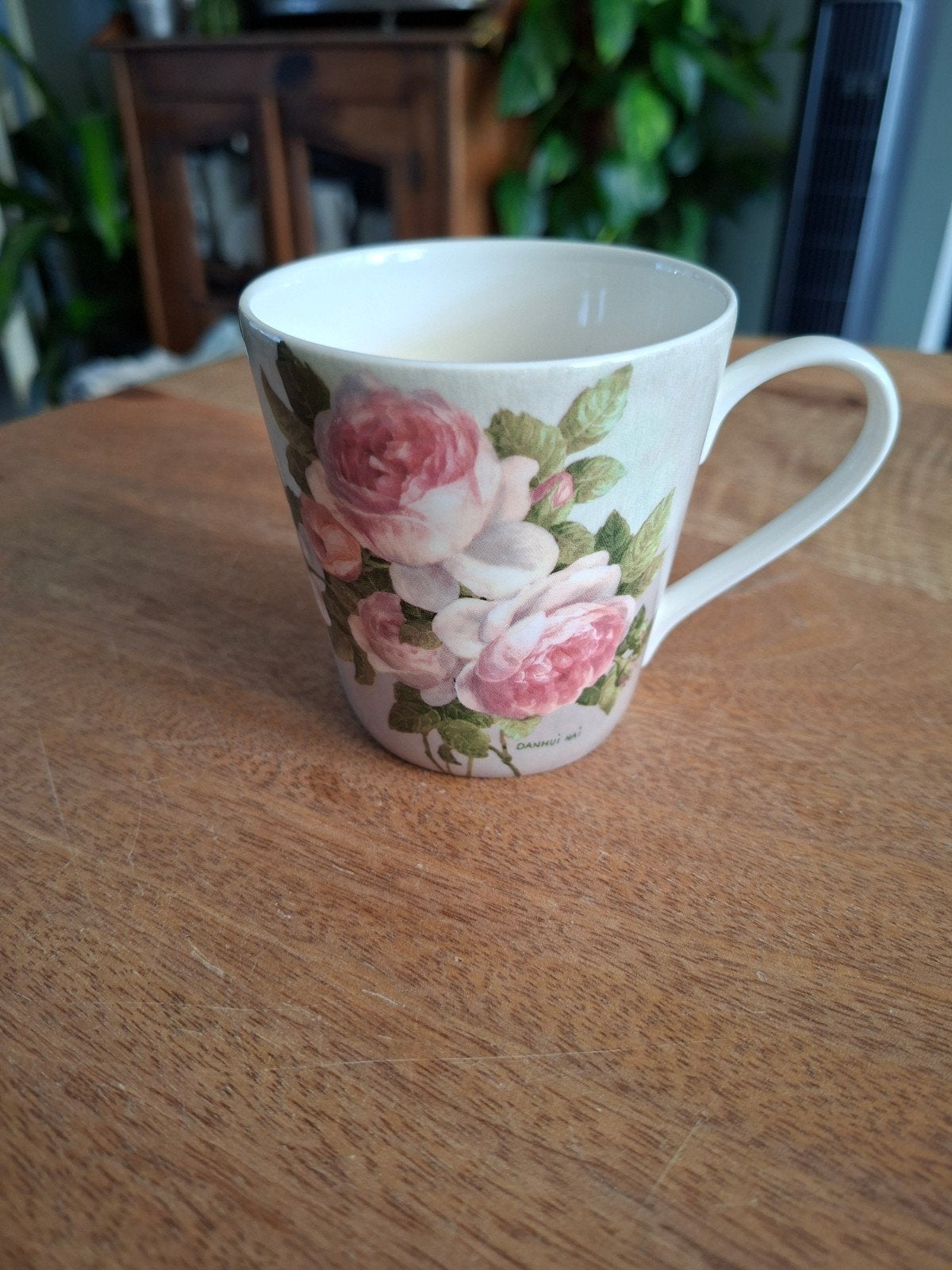 Pimpernel Antique Roses mok, Ophalen of Verzenden, Zo goed als nieuw, Porselein, Overige typen