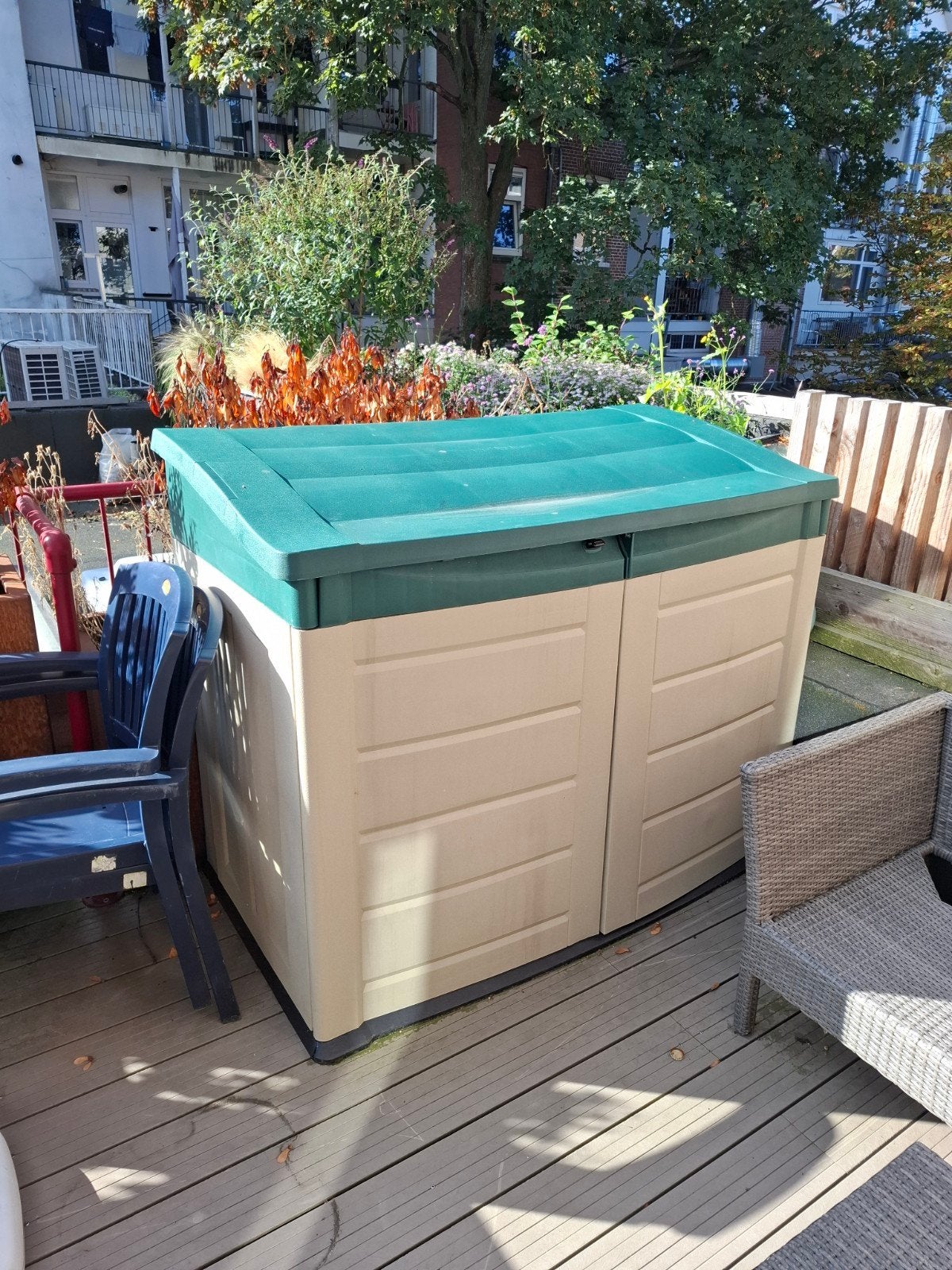 Ruime WATERDICHTE tuinkussens Opbergbox / Tuinkast, Ophalen, Kunststof, Overige typen