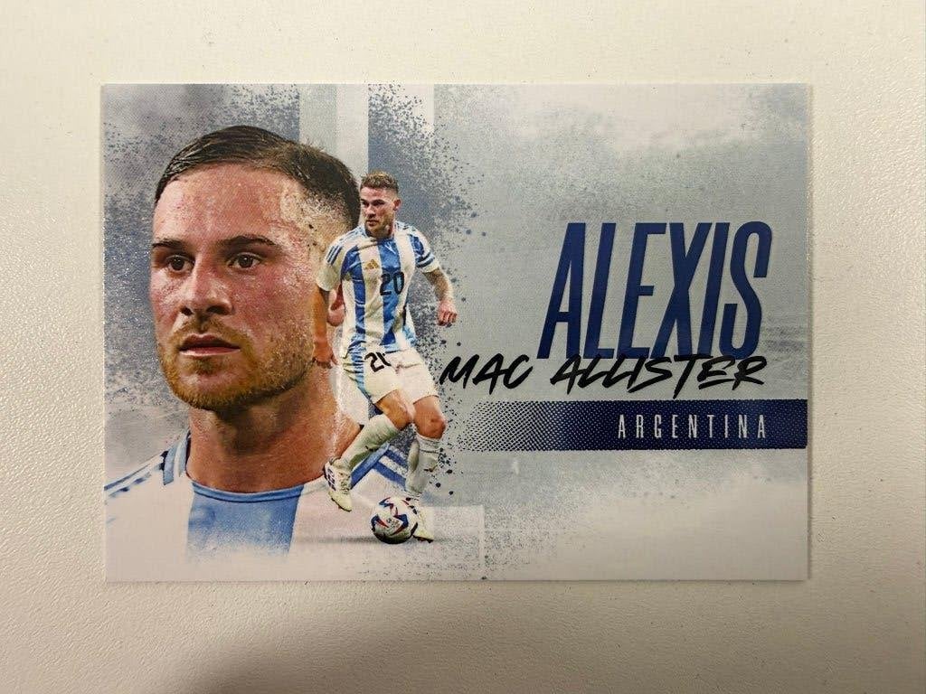 Alexis Mac Allister /10 Landscape Futera FX Series 2 2025, Ophalen of Verzenden, Nieuw, Buitenlandse clubs, Poster, Plaatje of Sticker