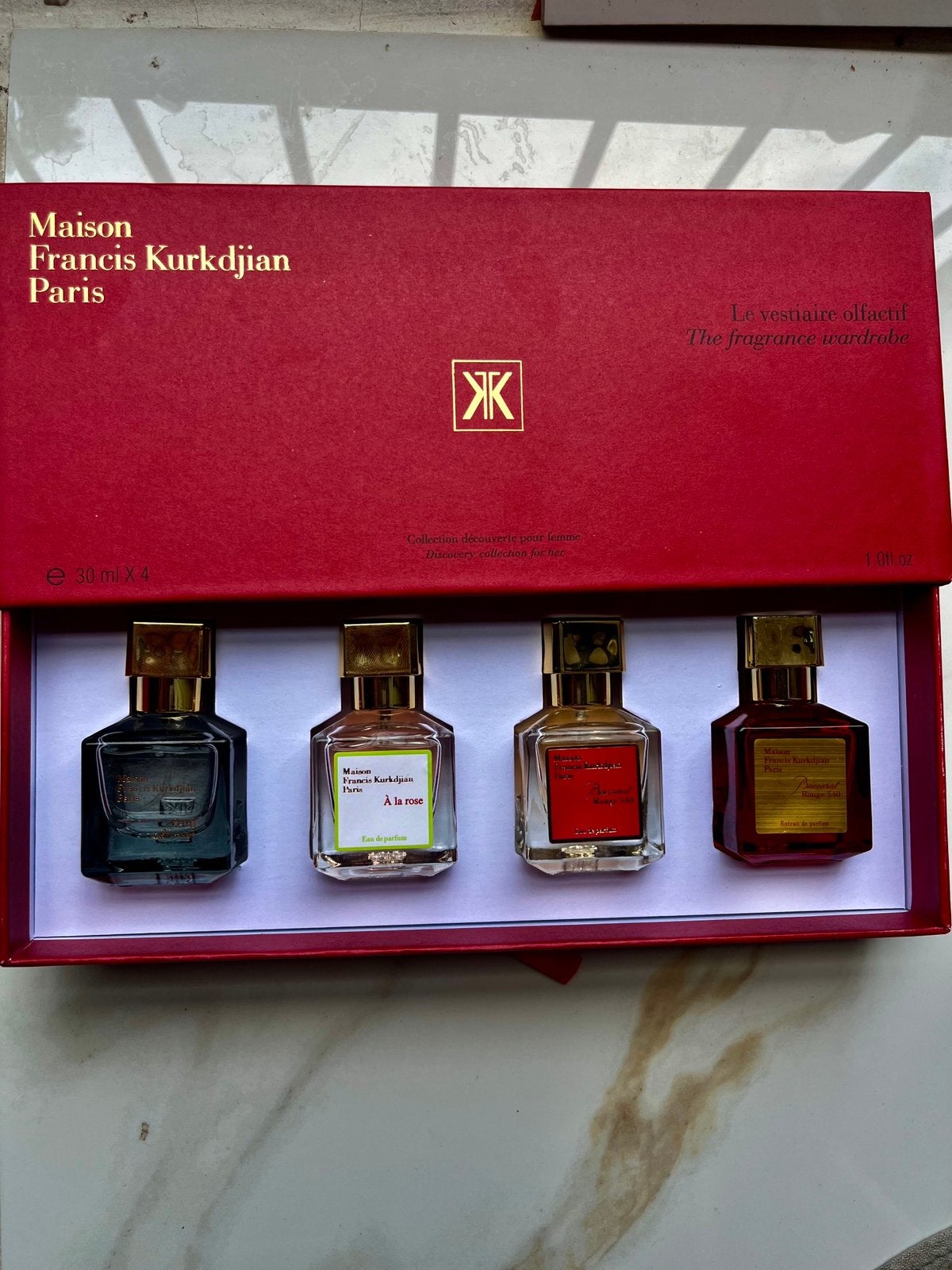Maison francis Kurkdjian 4x30ml), Ophalen, Nieuw, Miniatuur