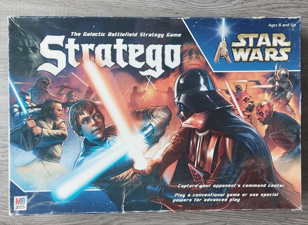 Stratego Star Wars: Galactic Battlefield Strategy Game, Ophalen of Verzenden, Gebruikt, Actiefiguurtje