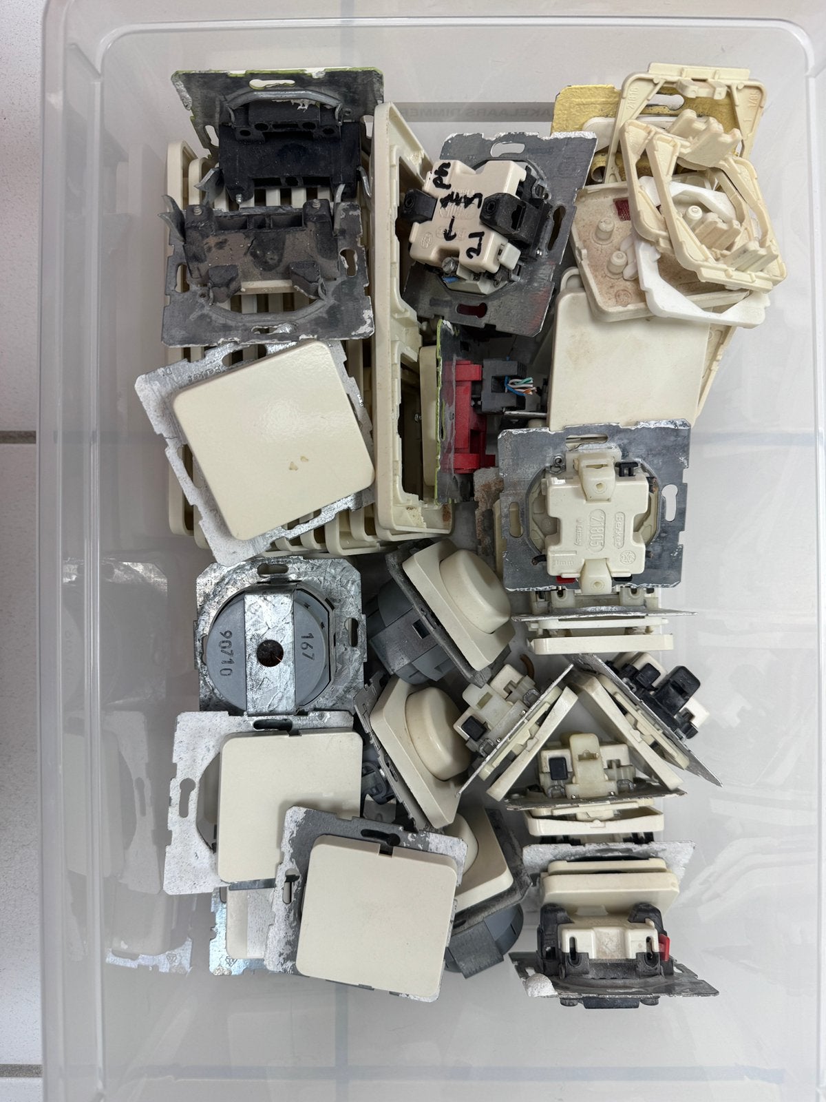 Berker inbouw schakelmateriaal., Doe-het-zelf en Verbouw, Ophalen of Verzenden, Gebruikt, Berker, Dimmer