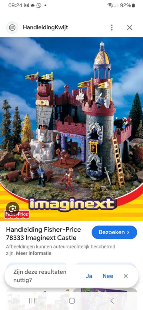 Fischer price, Kinderen en Baby's, Speelgoed | Fisher-Price, Ophalen, Gebruikt, Speelset