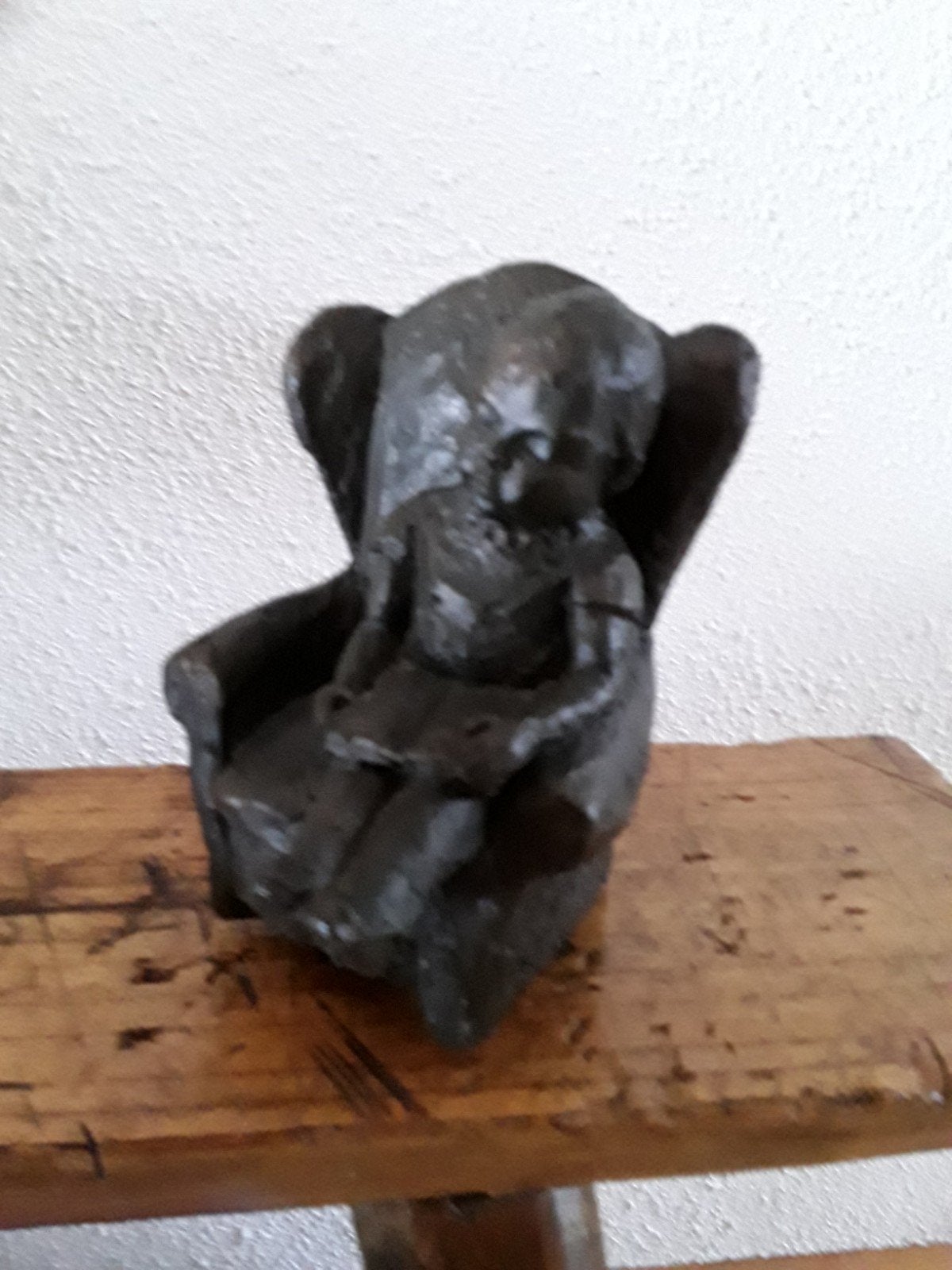 Stenen beeldje G.  Kunen "Roel" PGV, Verzamelen, Ophalen of Verzenden, Zo goed als nieuw, Mens