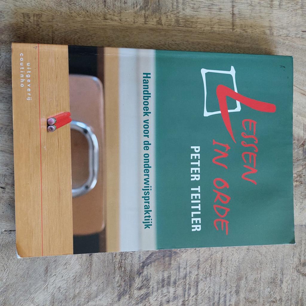 Peter Teitler - Lessen in orde, Boeken, Sociale wetenschap, Ophalen of Verzenden, Zo goed als nieuw, Peter Teitler