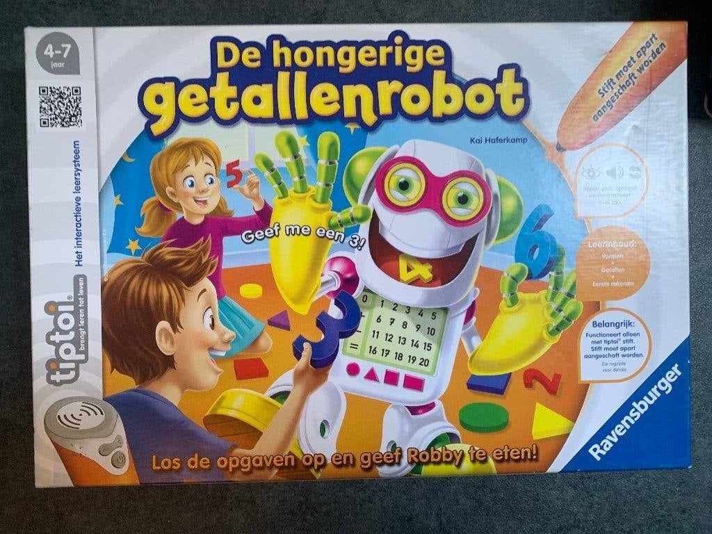 TipToi De hongerige getallerobot, Ophalen of Verzenden, Zo goed als nieuw