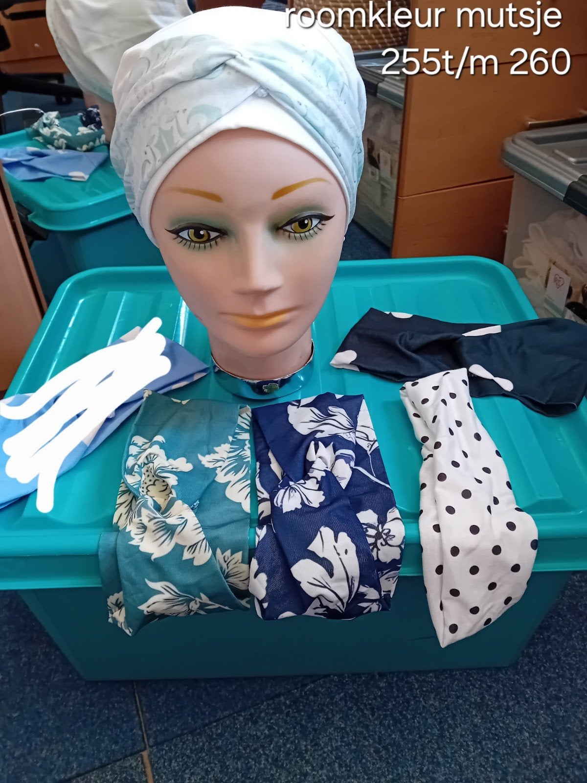 Nieuwe Haarbanden  evt over chemo mutsje, Onbekend, Ophalen of Verzenden, Nieuw