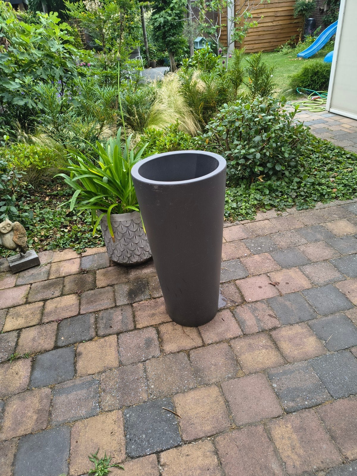 Hoge bloempot, 80cm, Tuin en Terras, Ophalen, Kunststof, Gebruikt, 40 cm of meer