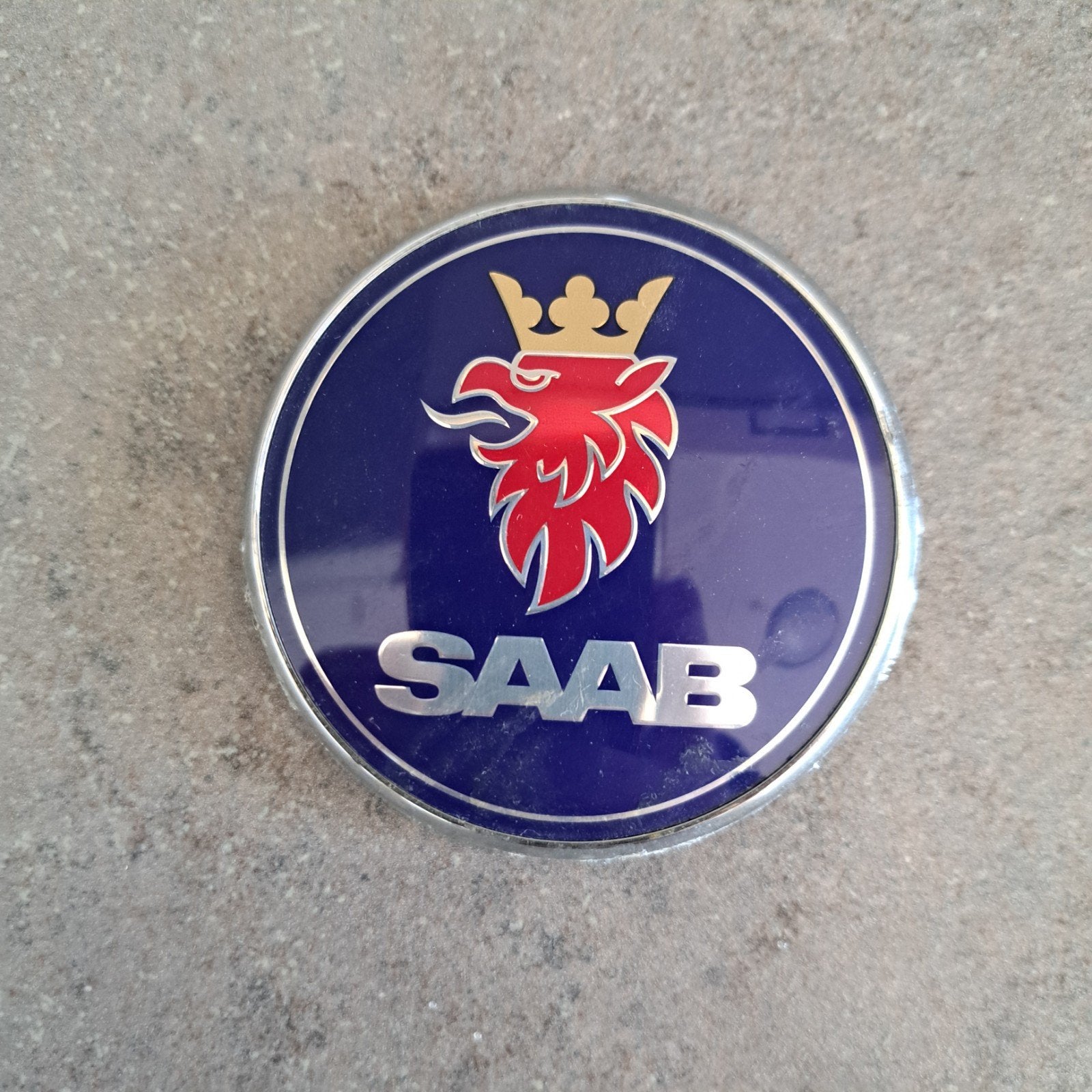 saab embleem, €10,00, Ophalen of Verzenden