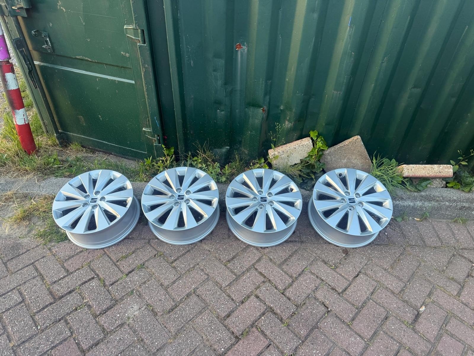 Originele Seat velgen 16 inch 5x100 ET45, Velg(en), 16 inch, Zomerbanden, 205 mm