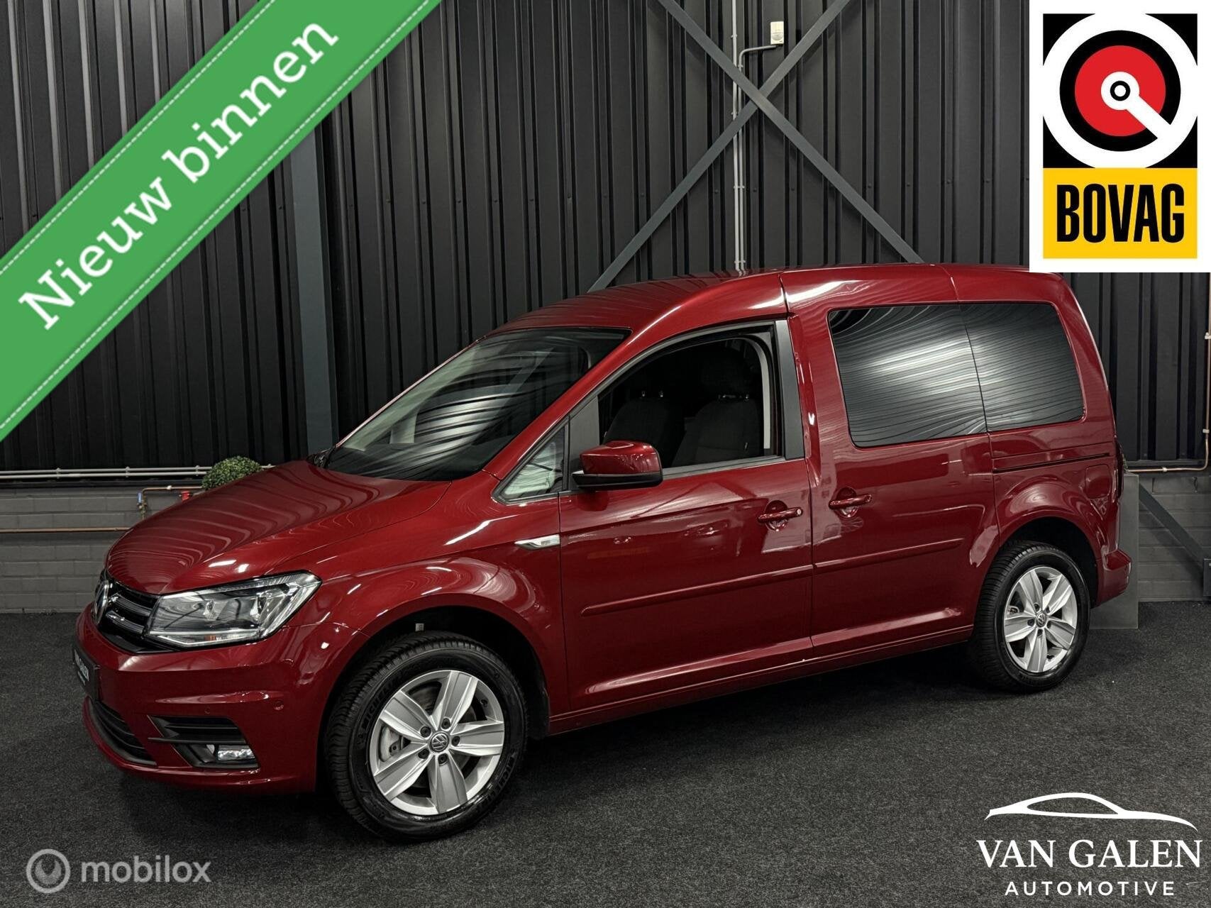 Volkswagen Caddy Combi 1.4 TSI Highline Bi-Xenon|Standkachel, Auto's, Voorwielaandrijving, 12 maanden, 125 pk, Gebruikt