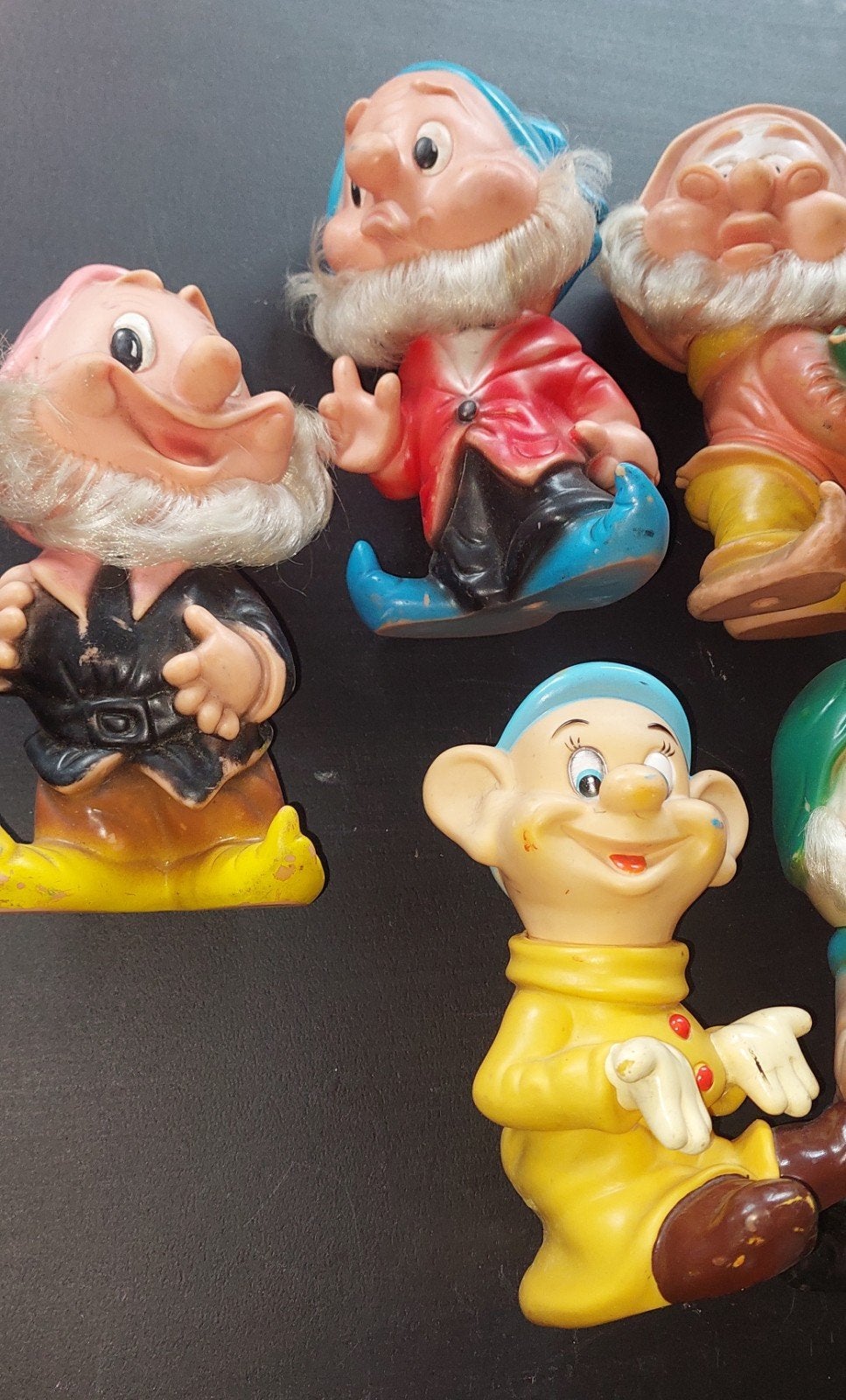 Set van 7 vintage dwergen figuren, Ophalen of Verzenden