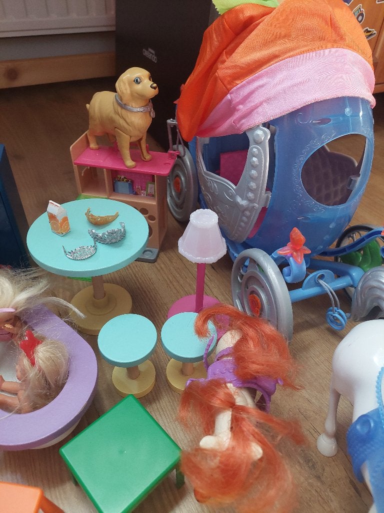 Complete barbie set!, Ophalen, Zo goed als nieuw, Barbie