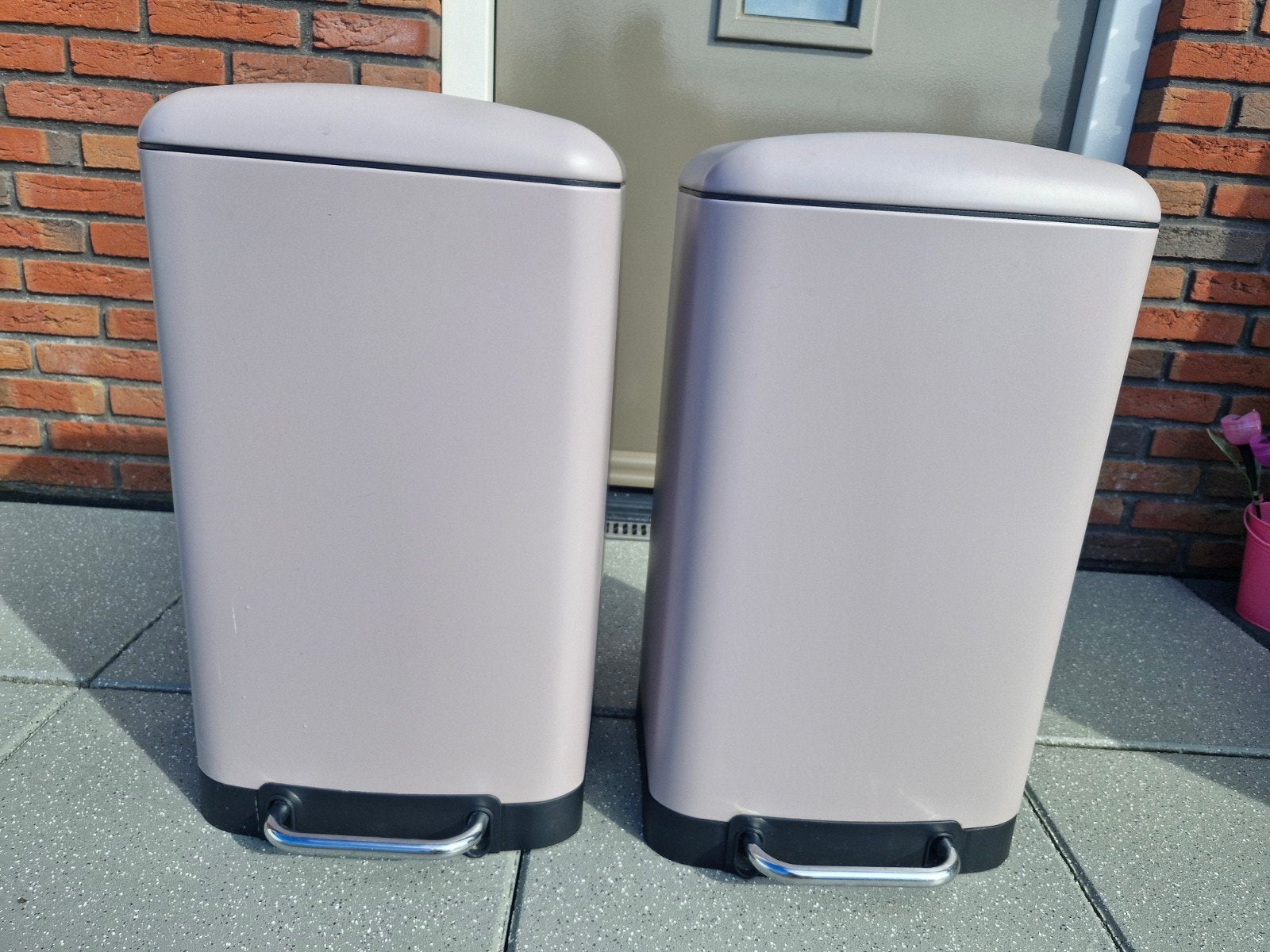 1 Afvalbak/ prullenbak 30 liter, Ophalen