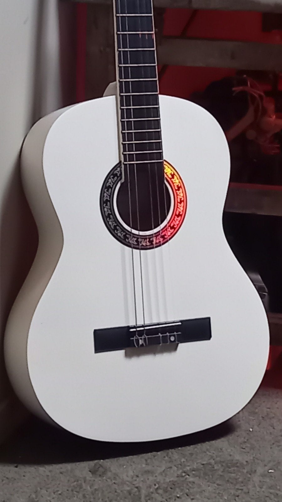akoestische gitaar, Muziek en Instrumenten, Snaarinstrumenten | Gitaren | Akoestisch, Ophalen, Klassieke of Spaanse gitaar