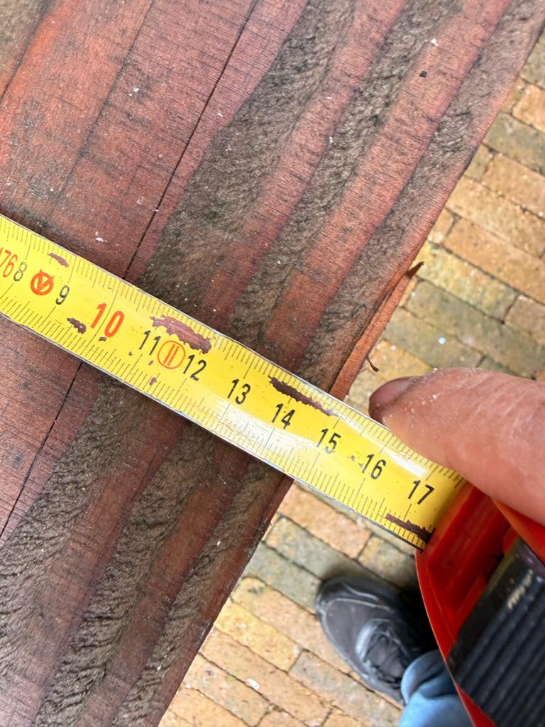Gebruikte balken, geïmpregneerd, 250 cm lang, Doe-het-zelf en Verbouw, Hout en Planken, Gebruikt, 200 tot 250 cm, 50 mm of meer