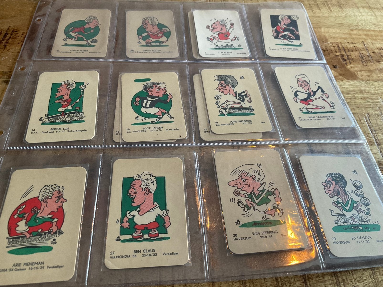 Monty genummerde serie 17,50 p s, Ophalen of Verzenden, Zo goed als nieuw, Buitenlandse clubs