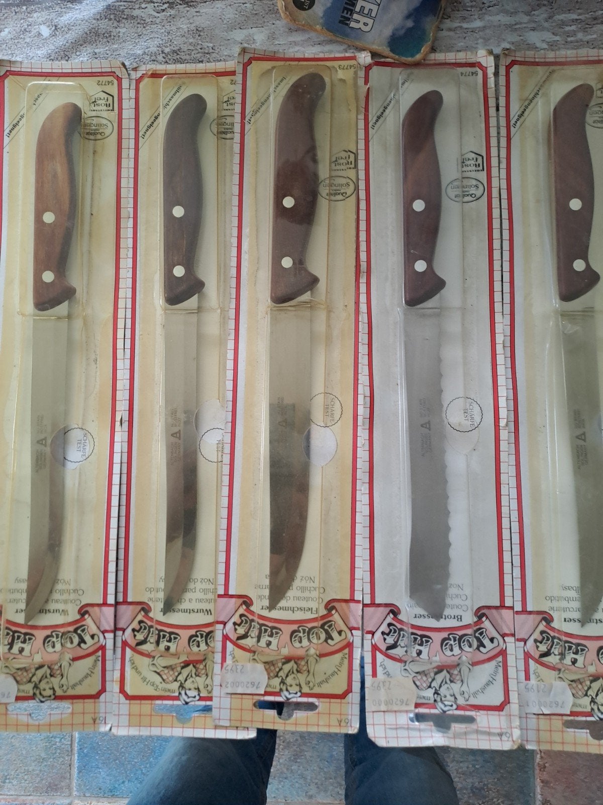 zeer goede solingen messen in de verpakking te koop, Ophalen, Nieuw