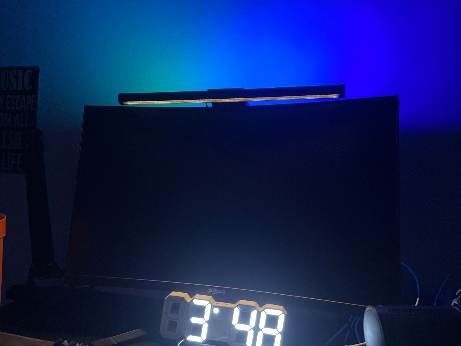 Monitor Light Bar met RGB Achtergrondverlichting, Computers en Software, Ophalen, Nieuw, Ingebouwde speakers, Gaming