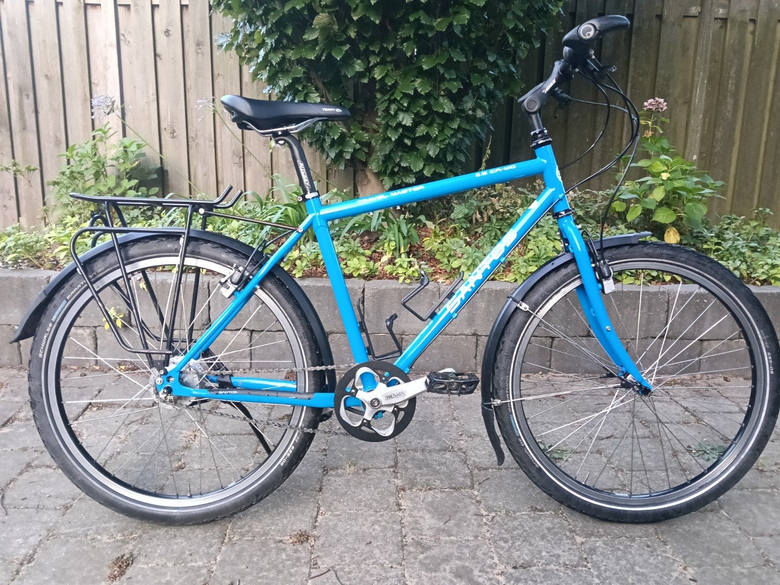 Santos travel master cro-mo, 26 inch, 10 tot 15 versnellingen, 49 tot 53 cm, Zo goed als nieuw
