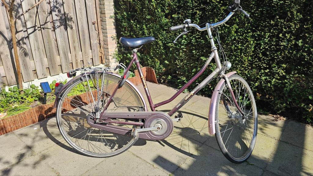 Damesfiets RIH 28 stads/stationsfiets, Minder dan 10 versnellingen, Gebruikt, RIH, 55 cm of meer