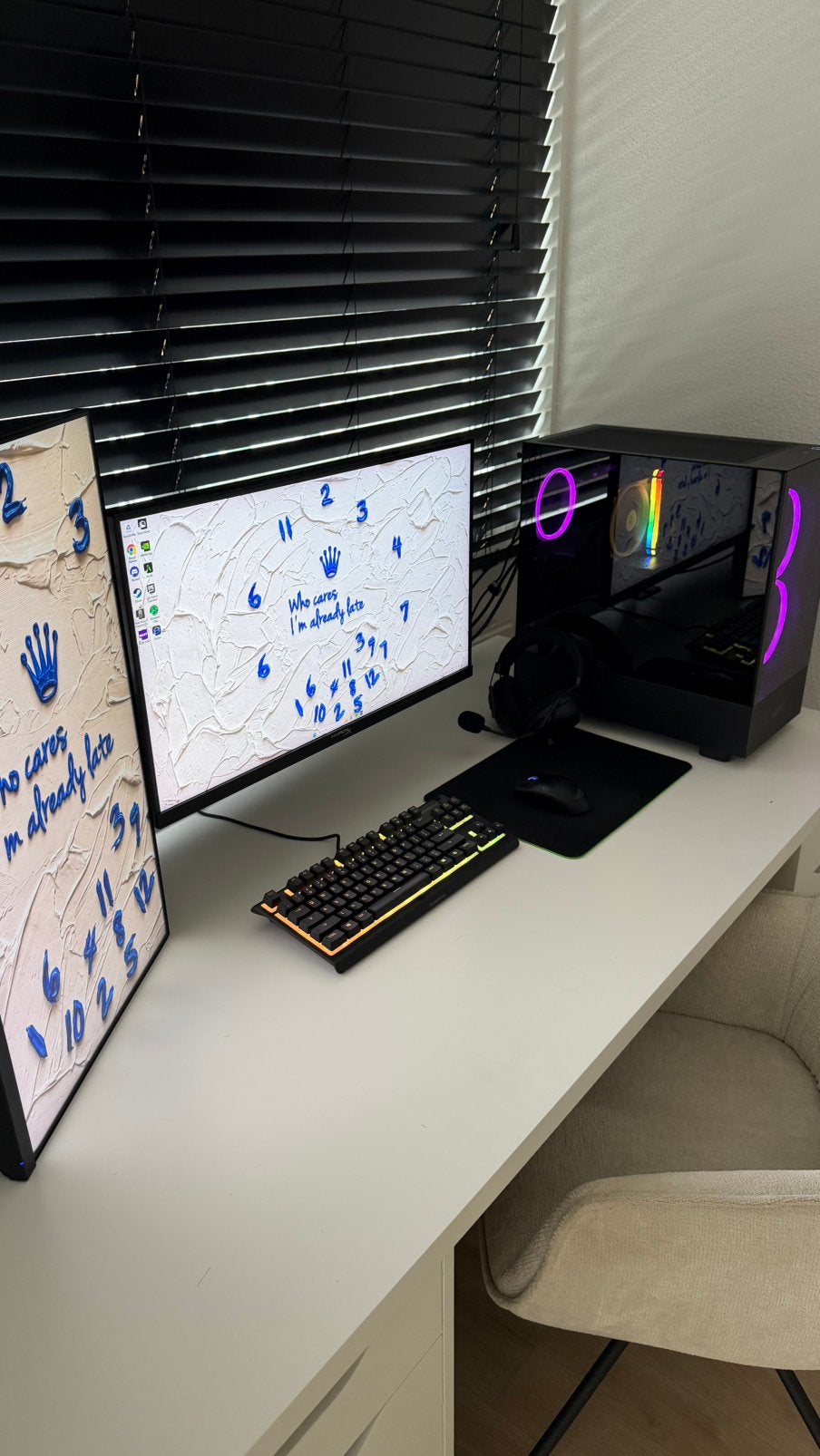 Complete Setup – RTX 3060 Ti, 32GB RAM, 2 monitoren & RGB, Computers en Software, Ophalen, 32 GB, Zo goed als nieuw, Gaming