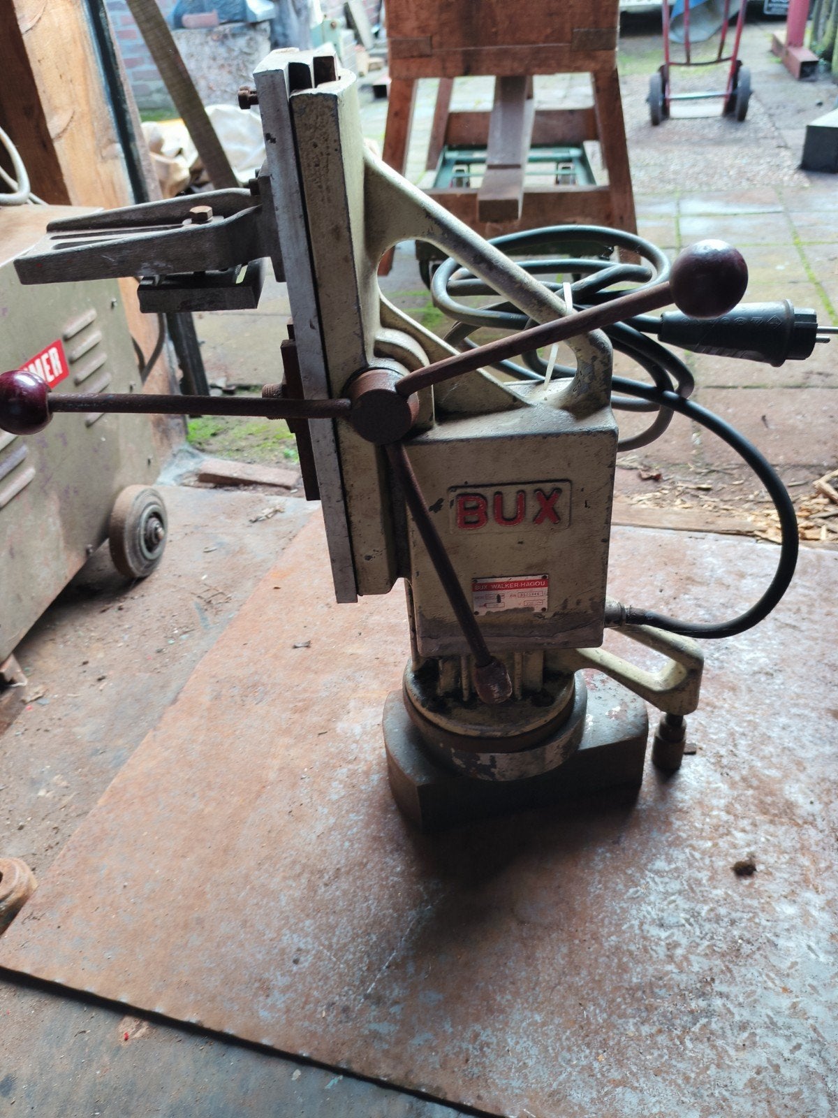 Bux Walker-Hagou Magneet DH3 RP, Ophalen of Verzenden, Gebruikt, Minder dan 400 watt, Boormachine