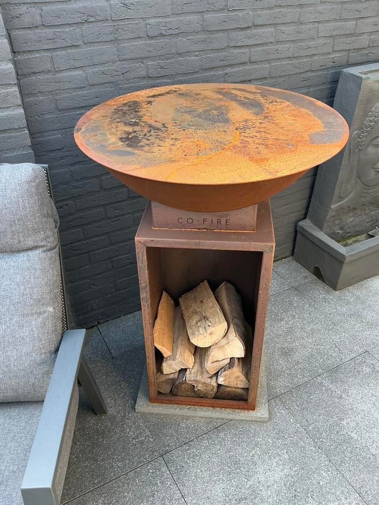 BBQ plancha van Co-fire 72 cm plaat Bakklaar 1 keer gebruikt, Tuin en Terras, Ophalen, Zo goed als nieuw