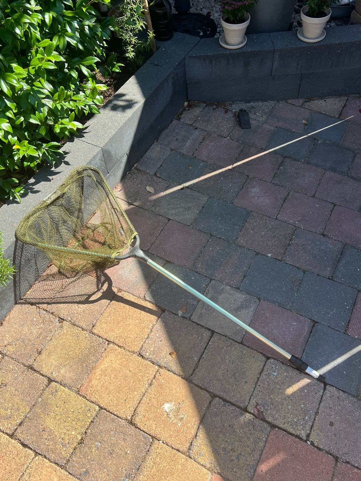 Visnet, Ophalen, Zo goed als nieuw, Net of Fuik