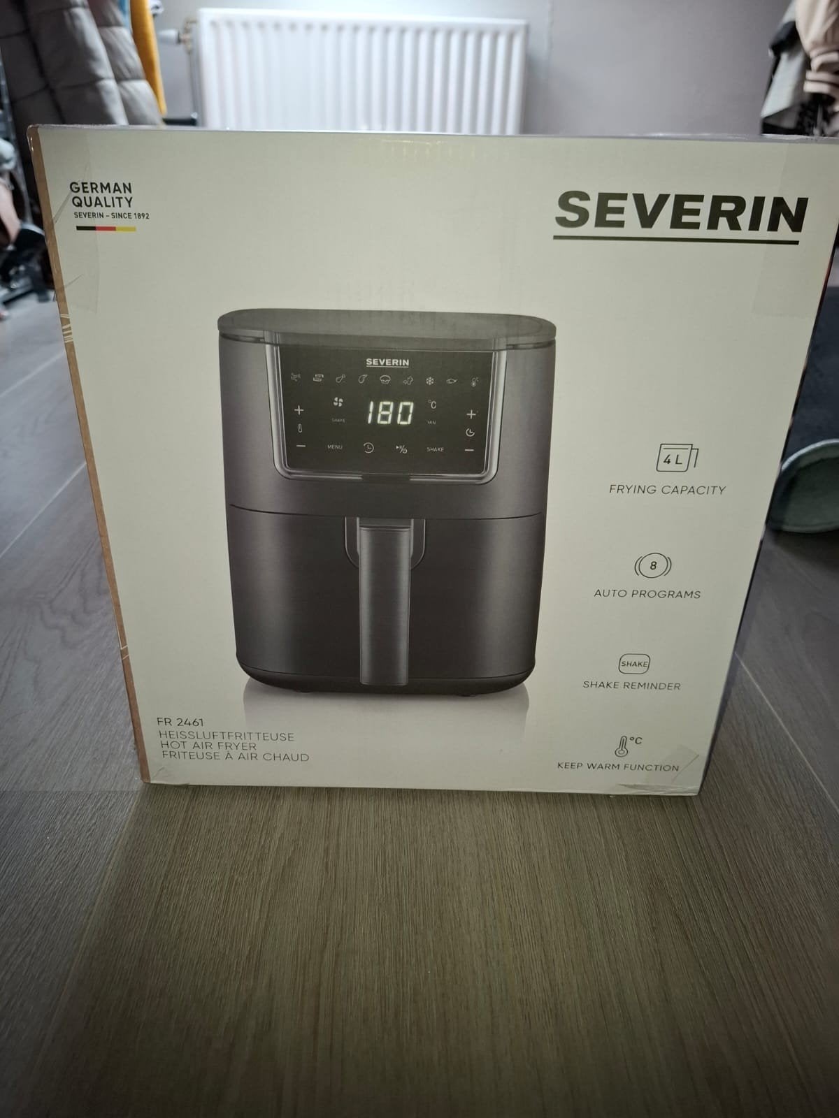 Nieuwe Severin Airfryer (4 liter) - Ongebruikt, Ophalen, Nieuw, Airfryer