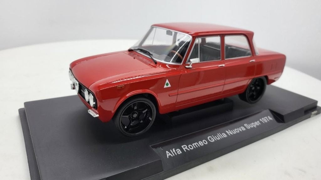 Alfa Romeo Giulia Nuova Super 1974 Rood, Overige merken, Overige merken, Nieuw, ?