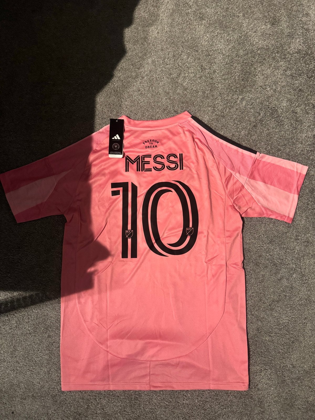 Inter Miami Thuisshirt Messi - Nieuw met labels, Maat M, Verzenden, Nieuw, Shirt