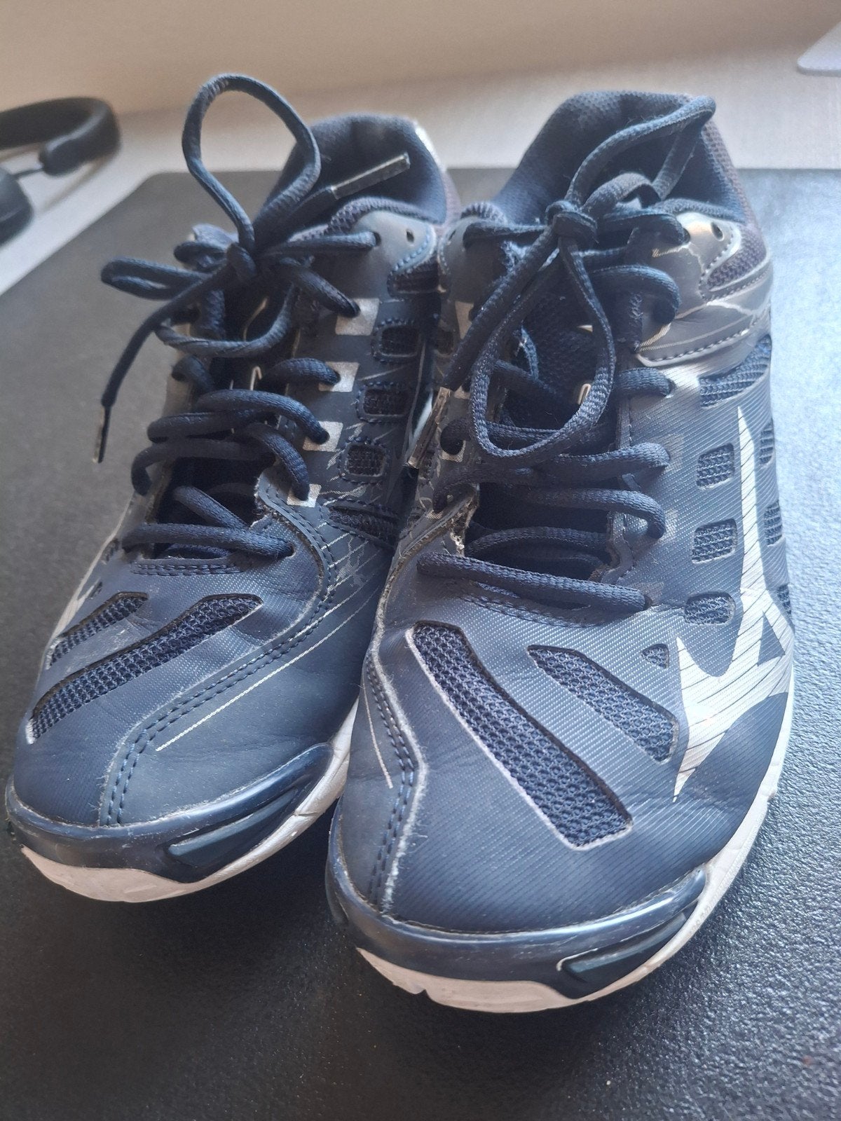 Mizuno Wave Lightning Z6 Volleybalschoenen - Maat 39, Blauw, Sportschoenen, Ophalen of Verzenden, Gedragen