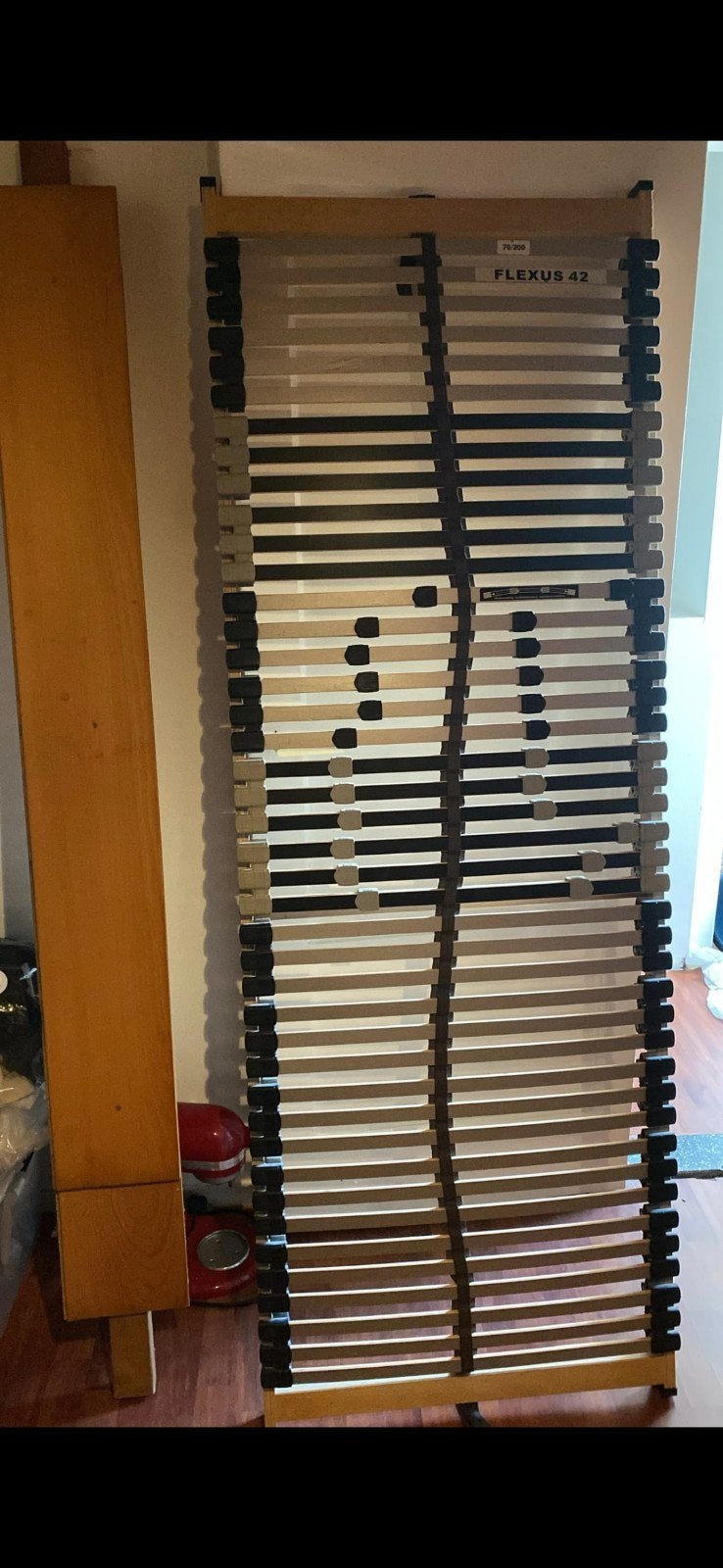 2x Goede lattenbodem 70x200 met verstelbare latten, Ophalen