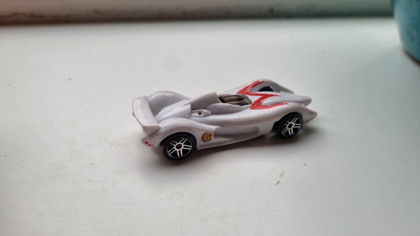 Hot Wheels Speed Racer Mach 6 Speelgoedauto, Ophalen of Verzenden, Gebruikt