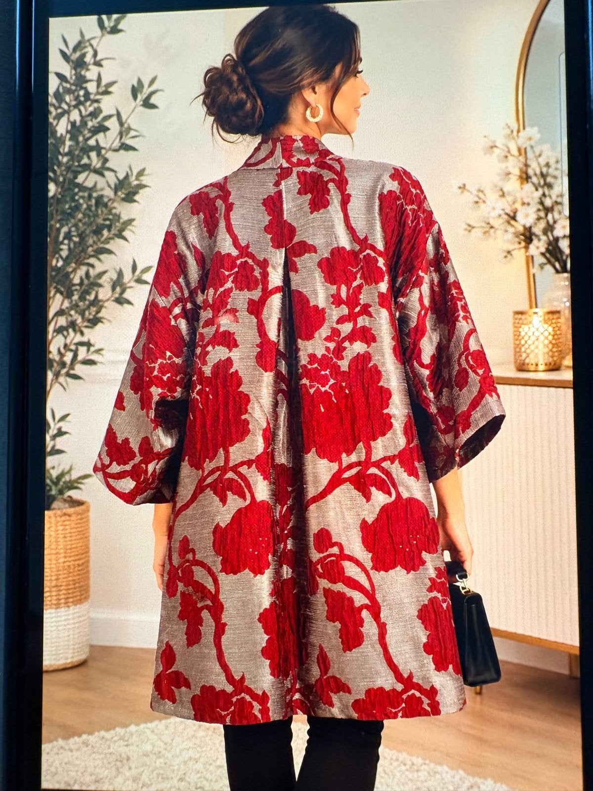 Limona Kimono Jas - Nieuw, Maat 40, Lichtgewicht Stof, Verzenden, Nieuw, Maat 38/40 (M), Meerkleurig