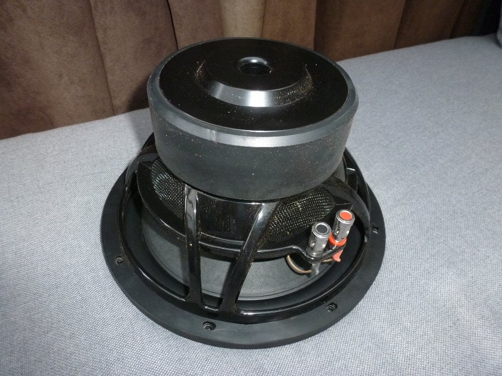 Gladen Subwoofer incl. kist, Ophalen, Gebruikt
