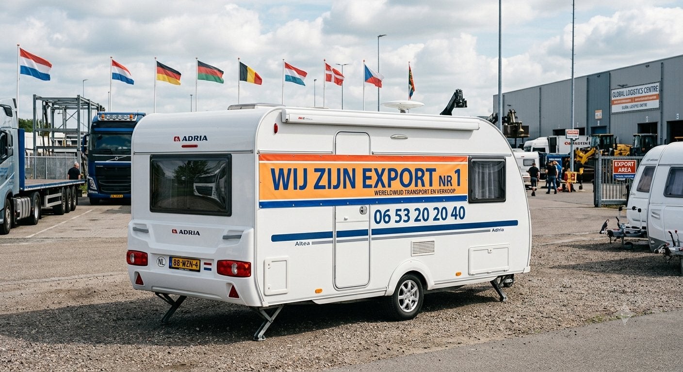 Caravelair Antares 2013 bij Exportcaravans, Caravans en Kamperen, Caravans, Mover, Bedrijf, Treinzit, Caravelair
