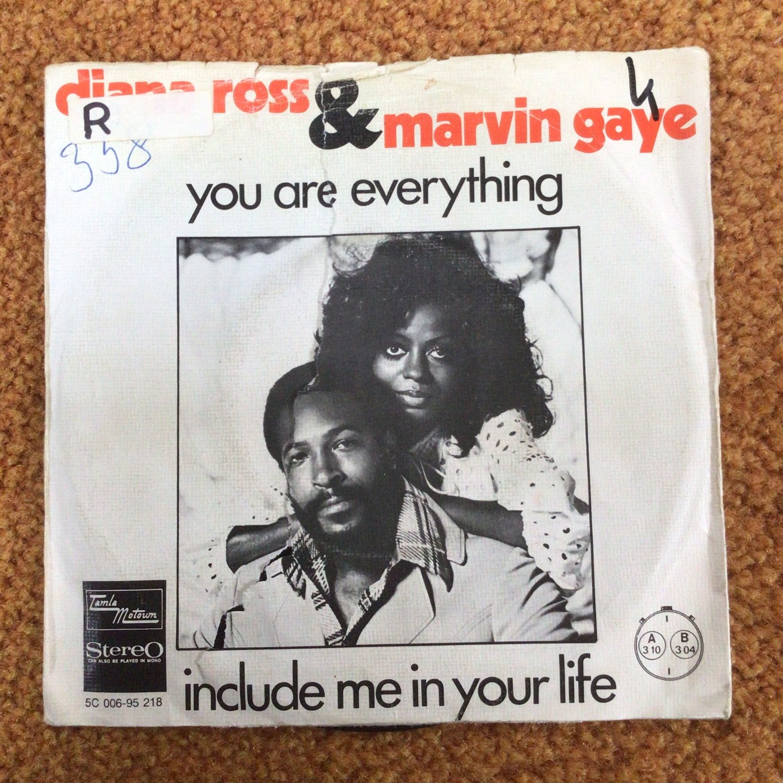 Diana Ross & Marvin Gaye, Ophalen of Verzenden, Zo goed als nieuw, R&B en Soul