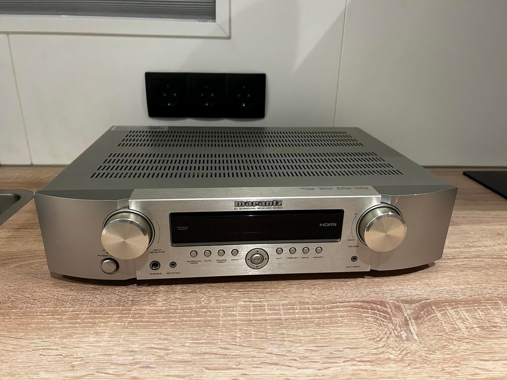 Marantz AV Receiver - NR1501, Zo goed als nieuw, 60 tot 120 watt, Ophalen, Marantz